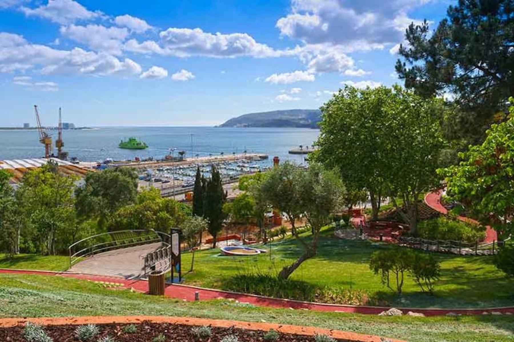 Sunset Bay View, Renovated Apt, By Timecooler Σετούμπαλ Εξωτερικό φωτογραφία